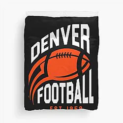 Art Denver Broncos Duvet Cover