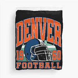 Art Denver Broncos Duvet Cover
