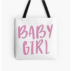 Baby girl Derek Morgan sticker All Over Print Tote Bag