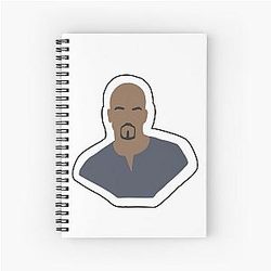 SSA Derek Morgan Spiral Notebook