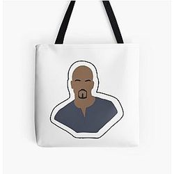 SSA Derek Morgan (Shoulders Up) All Over Print Tote Bag