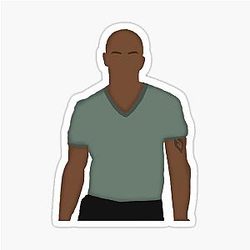 Derek Morgan Sticker