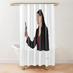 Criminal Minds Spencer Reid Emily Prentiss Derek Morgan Aaron Hotchner David Rossi Penelope Garcia Shower Curtain
