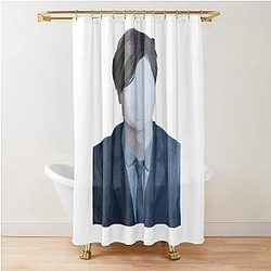 Criminal Minds, Spencer Reid, Emily Prentiss, Derek Morgan, Aaron Hotchner, David Rossi, Penelope Garcia Shower Curtain