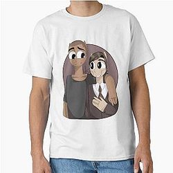 Spencer Reid and Derek Morgan Criminal Minds Classic T-Shirt