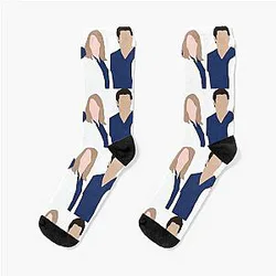 Meredith and Derek Socks