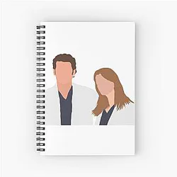Meredith and Derek Spiral Notebook