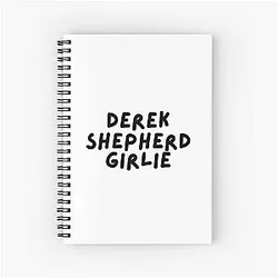 Derek Shepherd Spiral Notebook
