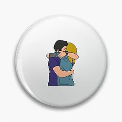 Meredith and Derek hug