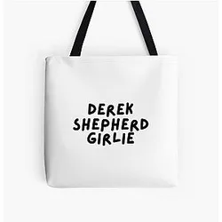 Derek Shepherd All Over Print Tote Bag