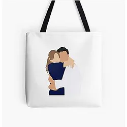 Derek and Meredith All Over Print Tote Bag