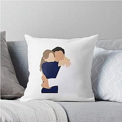 Derek and Meredith Throw Pillow