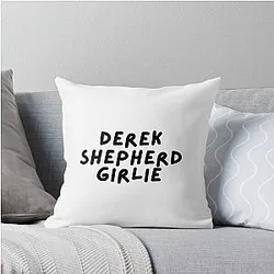 Derek Shepherd Throw Pillow