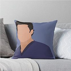 Derek Shepherd Throw Pillow
