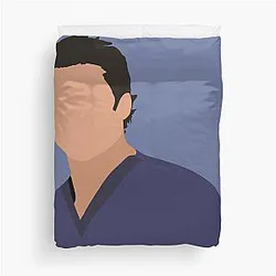 Derek Shepherd Duvet Cover