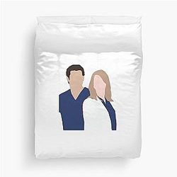Meredith and Derek Duvet Cover -> Meredith and Derek Duvet
