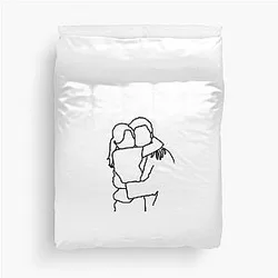 Meredith and Derek Duvet Cover