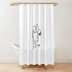 Meredith and Derek Shower Curtain