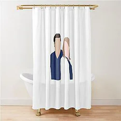 Meredith and Derek Shower Curtain