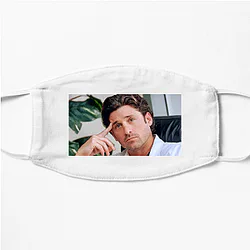 Derek Shepherd Merch For Fans Derek Shepherd Face Masks