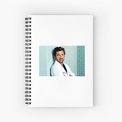 Derek Shepherd Merch Derek Shepherd Notebook