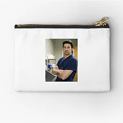 Derek Shepherd Merchandise For Fans Derek Shepherd Zipper Pouches