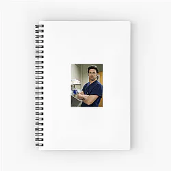 Derek Shepherd Merchandise For Fans Derek Shepherd Notebook