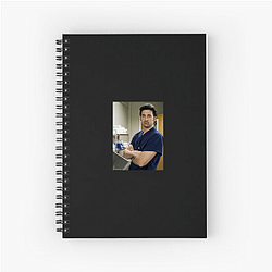 Derek Shepherd Merchandise For Fans Derek Shepherd Notebook