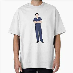 Derek Shepherd Grey's Anatomy Oversized T-Shirt