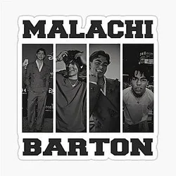 Malachi Barton Descendants Zombies Worlds Collide Sticker