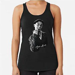 Malachi Barton Zombies Worlds Collide Tour Fan Art Racerback Tank