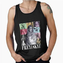 Vintage Freya Skye Descendants World collide Tour The Rise Of Red Concert Freya Skye Music Tour Tank Top