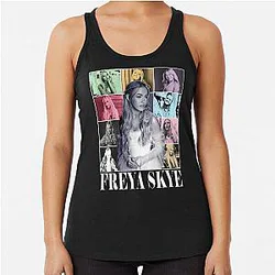 Vintage Freya Skye Descendants Zombies Worlds Collide Tour The Rise of Red Racerback Tank Top