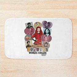 Descendants Zombies Worlds Collide Tour Fan Art Bath Mat