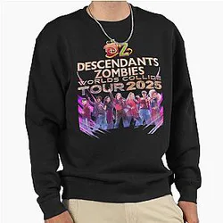 Descendants Zombie Worlds Tour 2025 Pullover Sweatshirt