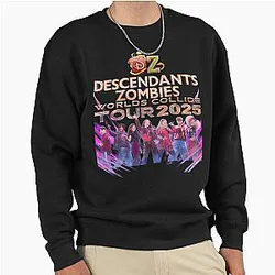 Descendants 2025 Worlds Collide Tour Pullover Sweatshirt