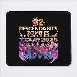 Descendants Zombies Worlds Tour 2025 Mouse Pad
