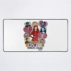 Descendants Zombies Collide Tour Fan Art Desk Mat