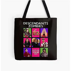 Descendants Zombies World Tour 2025 All Over Tote Bag