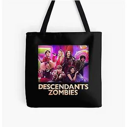 Descendants Zombies Tour Fan Art All Print Tote Bag