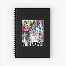 Vintage Freya Skye Descendants Tour The Rise Of Red Spiral Notebook