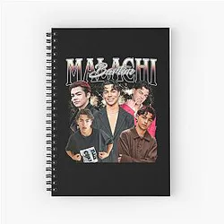 Malachi Barton Descendants Zombies Worlds Collide Tour The Rise Of Red Spiral Notebook