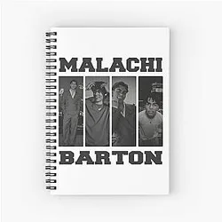 Malachi Barton Descendants Zombies Worlds Spiral Notebook