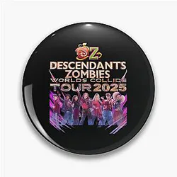 Descendants Zombies Collide Tour 2025 Pin