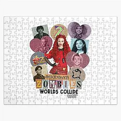 Descendants Zombies Worlds Collide Tour Fan Art Puzzle
