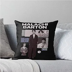 Malachi Barton, Descendants: Zombies & Worlds Collide Tour The Rise of Red, Summer Music Festival 2025 Throw Pillow