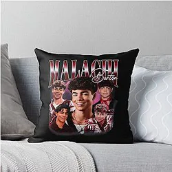 Malachi Barton Descendants Zombies Worlds Collide Tour Fan Art Throw Pillow