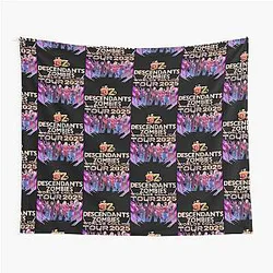 Descendants Zombies Worlds Tour 2025 Tapestry