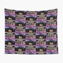 Descendants Zombies Worlds Tour 2025 Tapestry