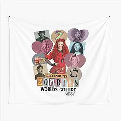 Descendants World Tour Fan Art Tapestry